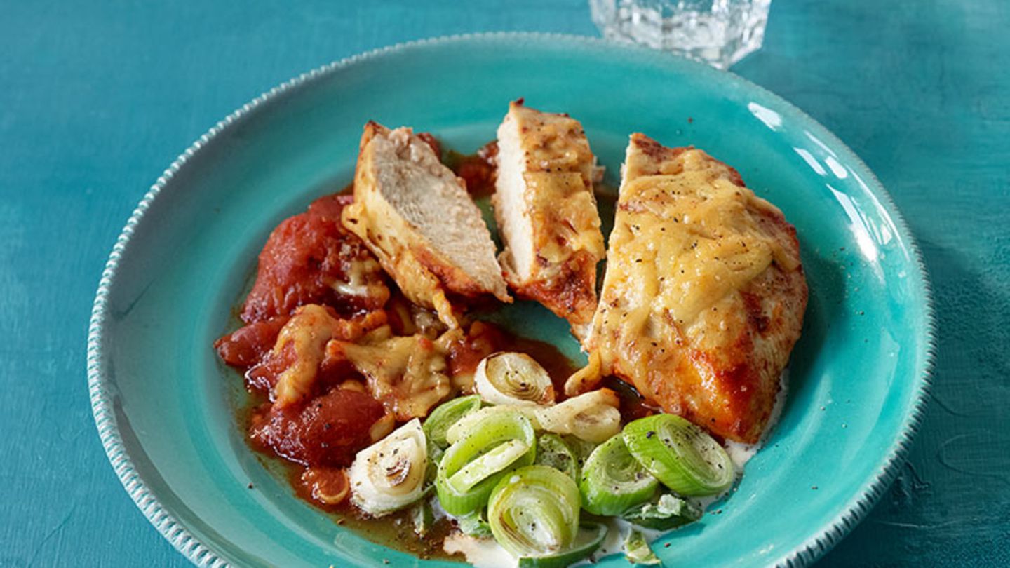 Überbackene Hähnchenbrust Rezept
