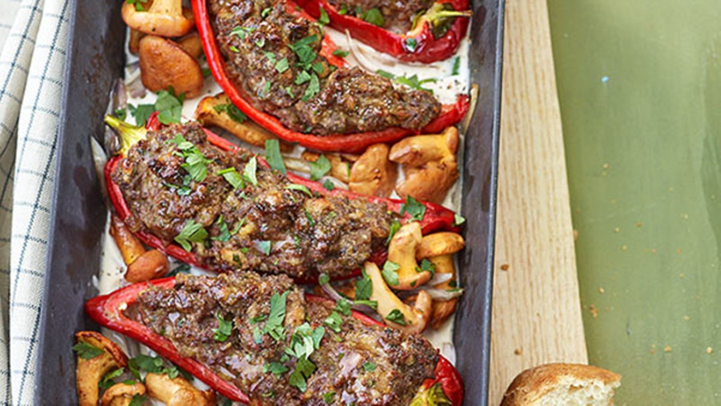 Gefüllte Spitzpaprika Rezept