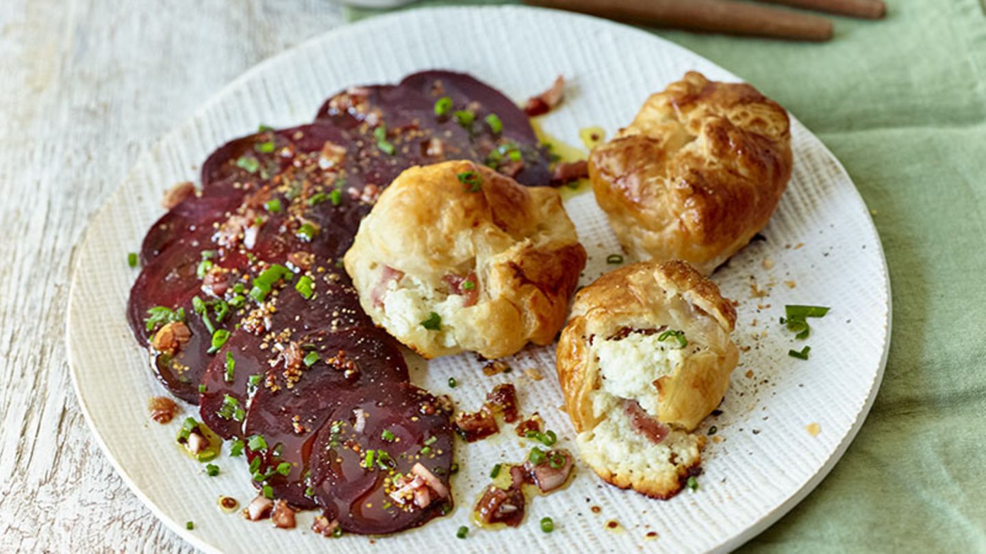 Ziegenkäse-Pies Rezept