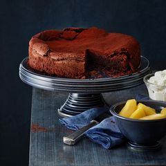 Schoko-Schock-Torte mit Ingwer-Äpfeln