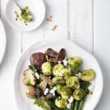 Gnocchi mit Stein- und Birkenpilzen