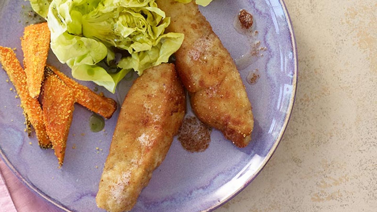 Panierter Seelachs Rezept