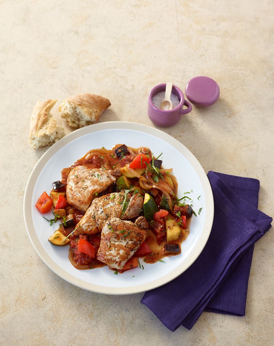 Ratatouille-Schnitzel Ratatouille-Schnitzel