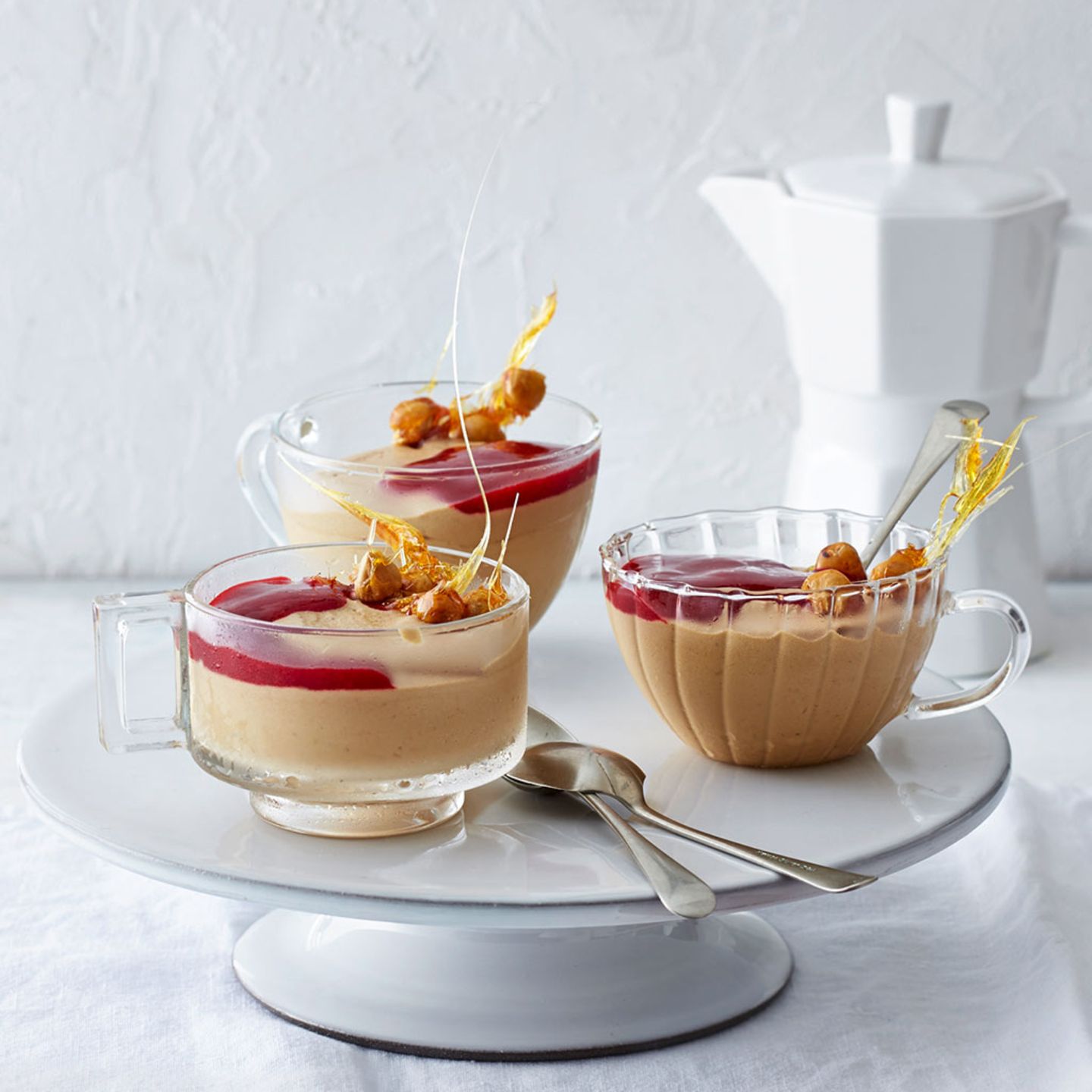 Kaffee-Parfait mit Chili