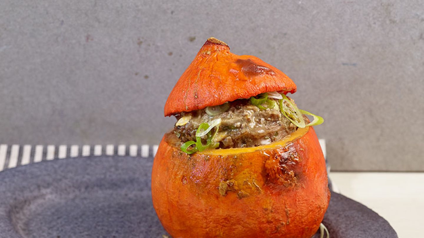 Gefüllter Kürbis Rezept