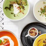 Broccolisuppe mit Chili-Broccoli-Topping