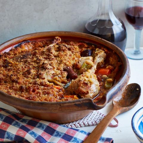 Cassoulet mit Gänsekeulen