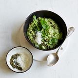Feldsalat-Risotto