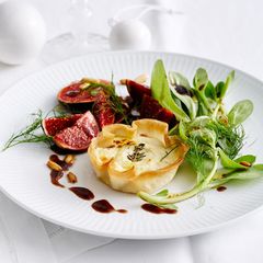 Ziegenkäse-Tartelettes mit Feigen