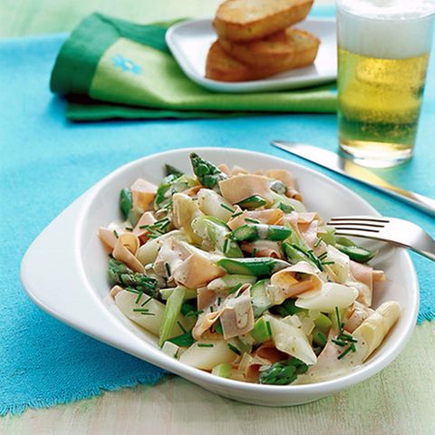 Spargel-Wurstsalat