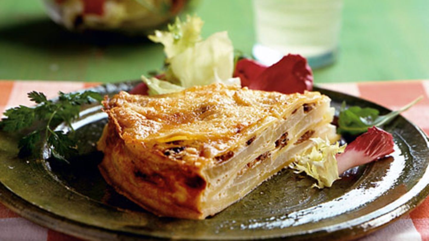 Kartoffel-Kohlrabi-Torte Rezept - [ESSEN UND TRINKEN]