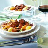 Hähnchenbrust mit Balsamico-Aprikosen-Sauce