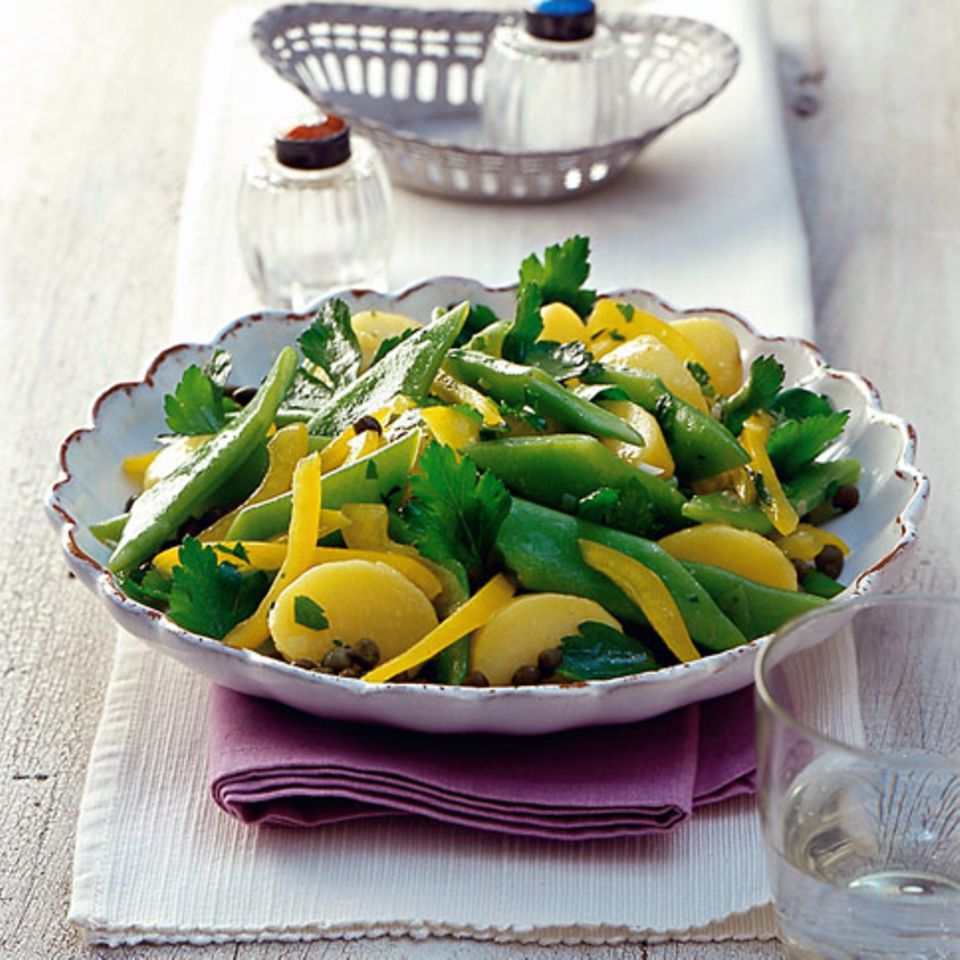 Kartoffel-Bohnen-Salat