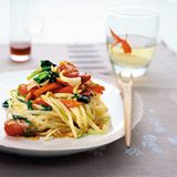 Wokgemüse mit Linguine