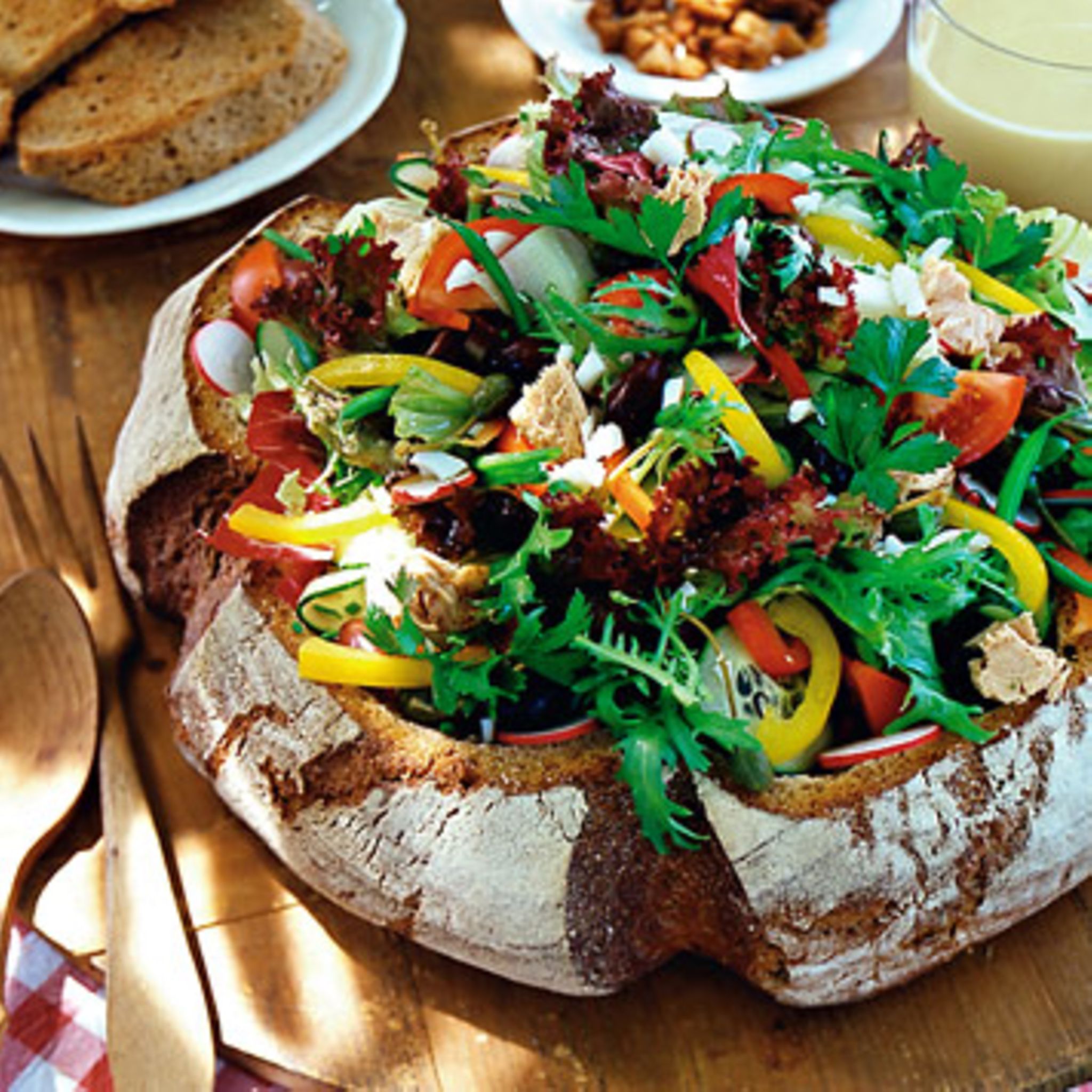 Rezepte Brotsalat Essen Und Trinken