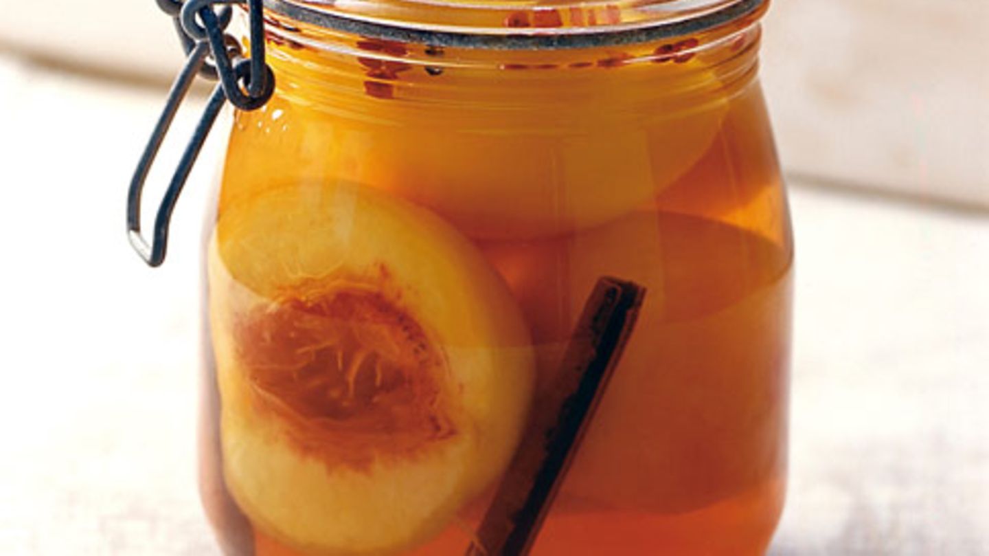Pfirsiche in Muskateller Rezept