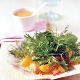 Kräutersalat mit Couscous