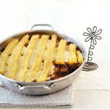 Wildschwein-Bolognese mit Polenta