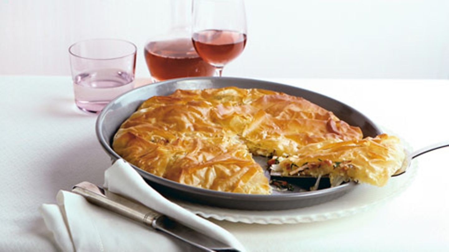 Apfel-Mozzarella-Tarte Rezept