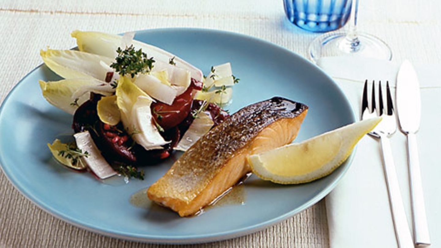 Rote-Bete-Chicorée-Salat Rezept