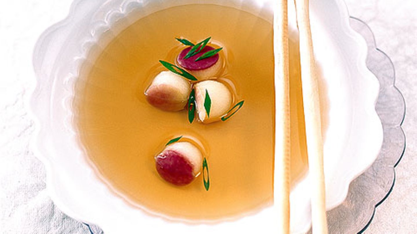 Calvados-Consommé Rezept