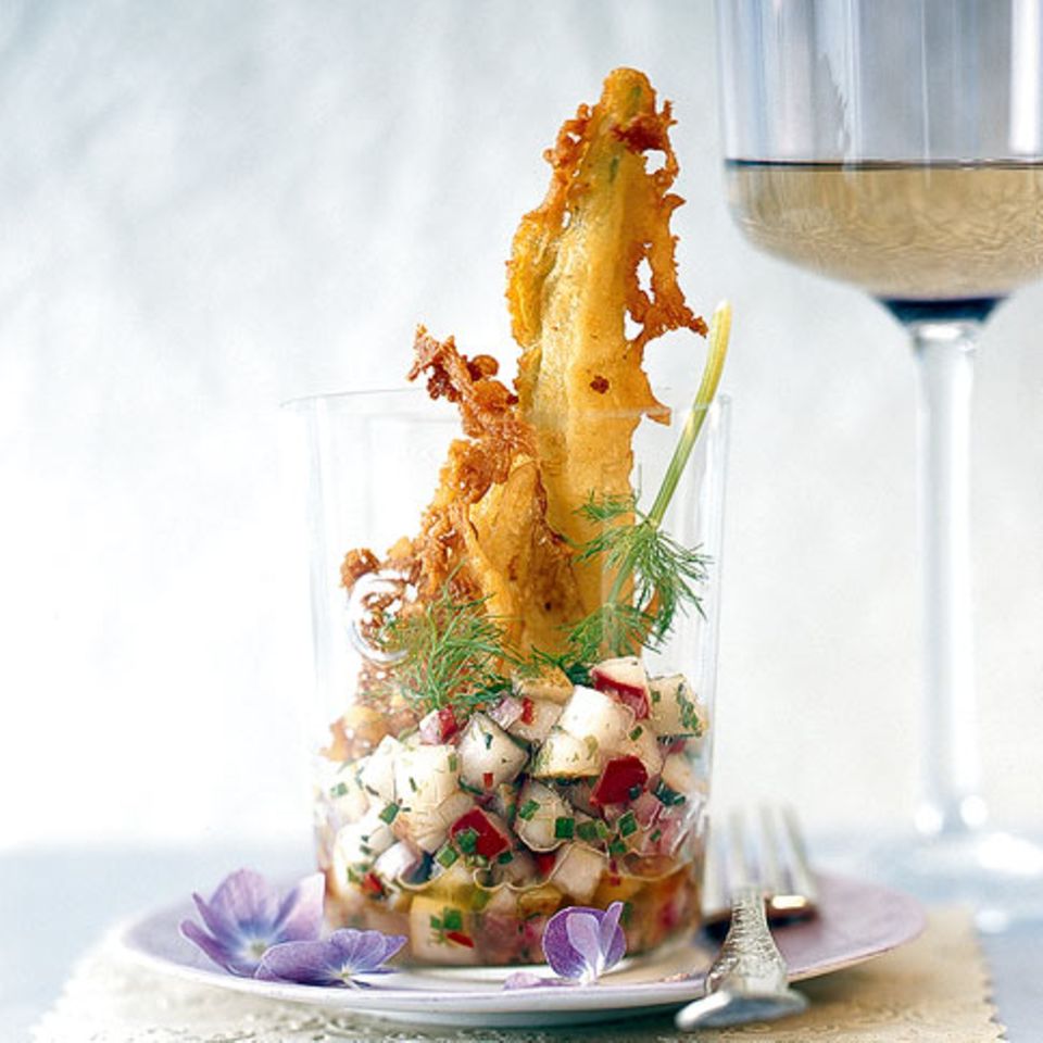 Gebackener Fenchel mit Birnen-Salsa