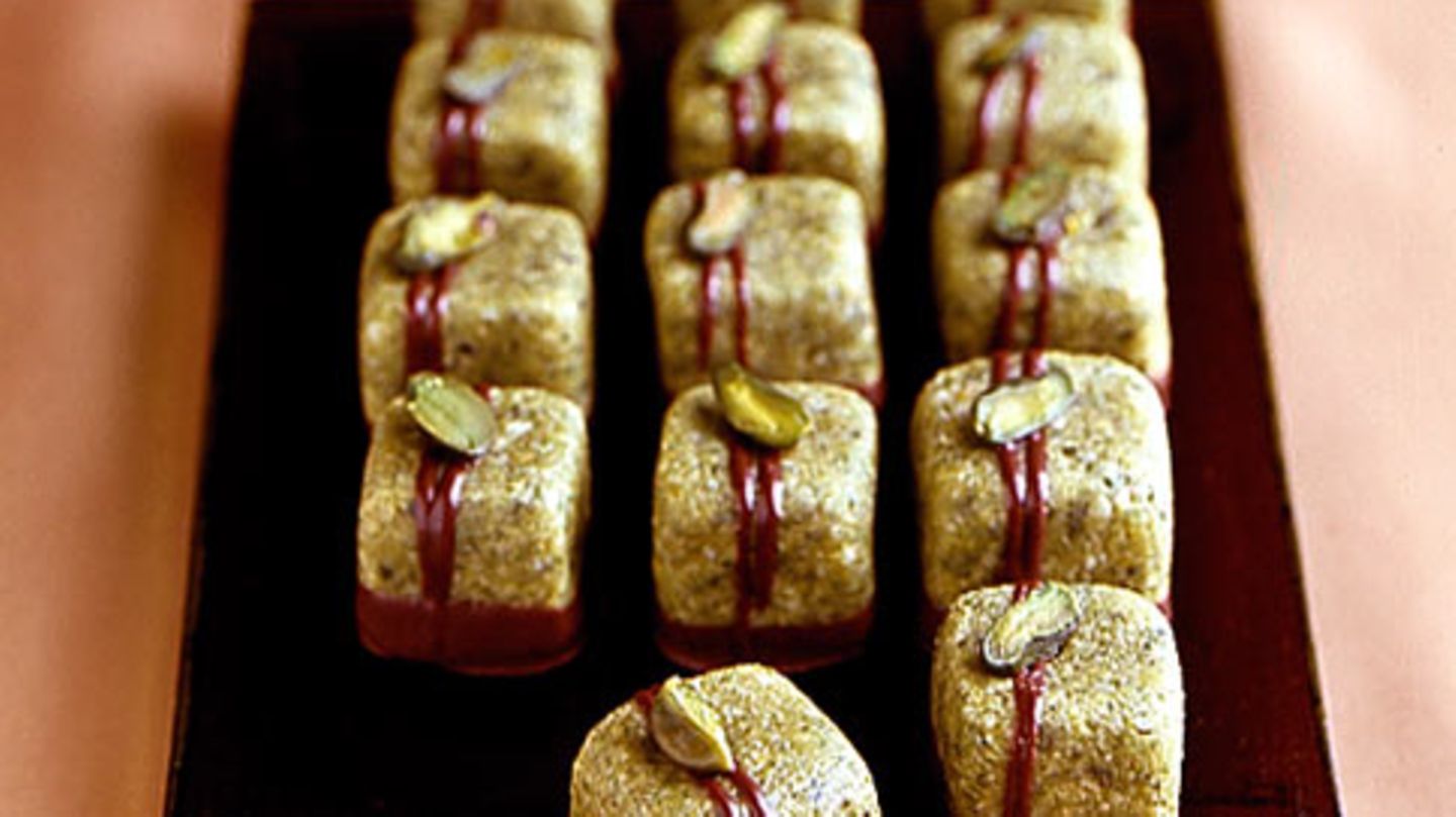 Pistazien-Ingwer-Marzipan Rezept