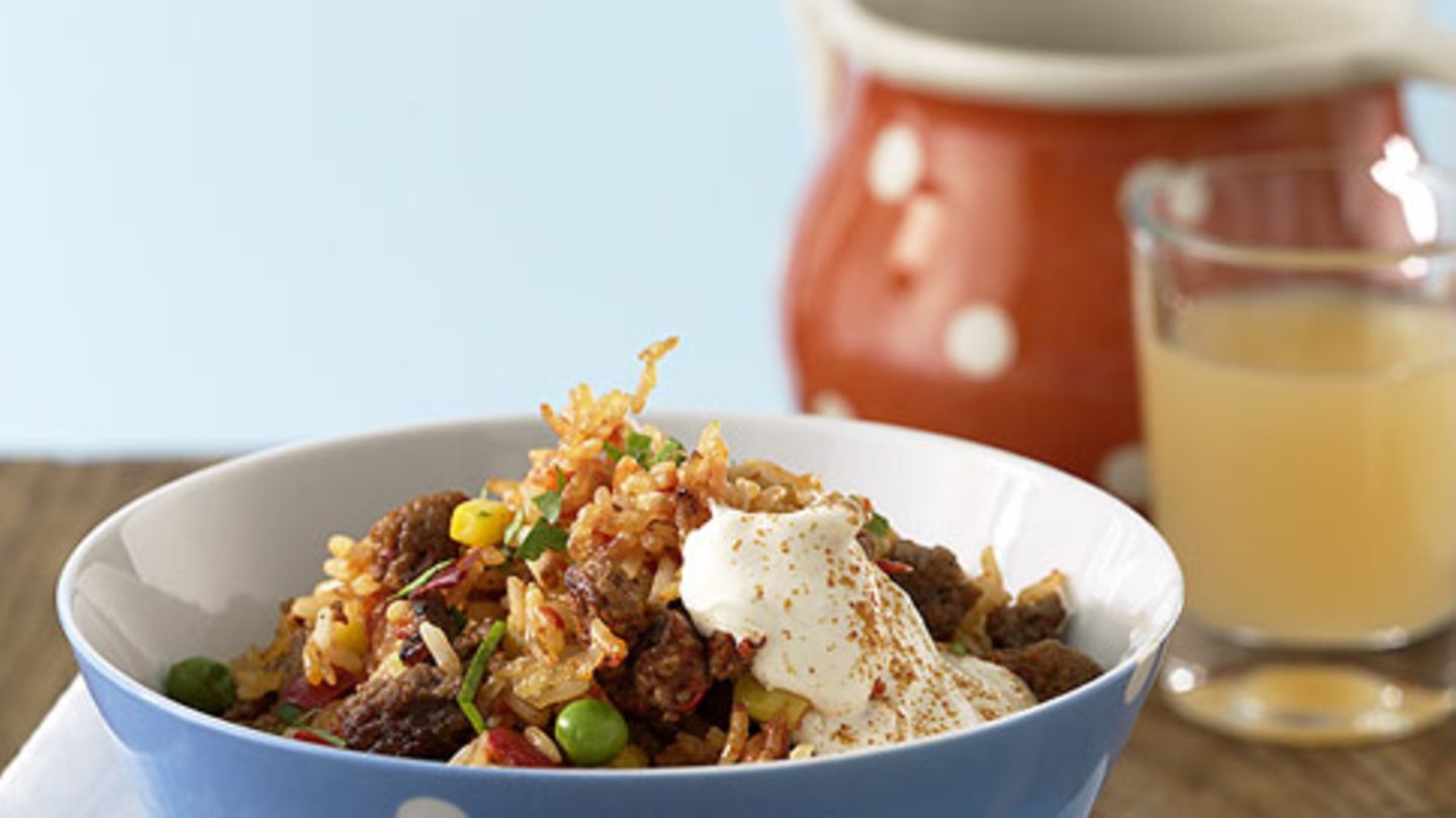Serbischer Bratreis Rezept