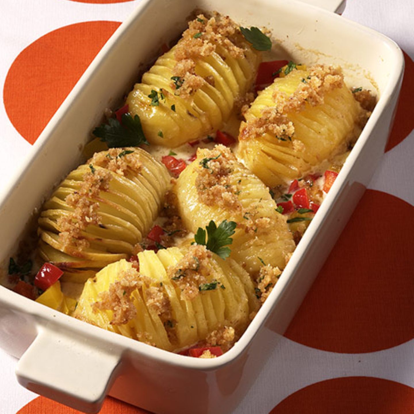 Fächerkartoffel-Gratin