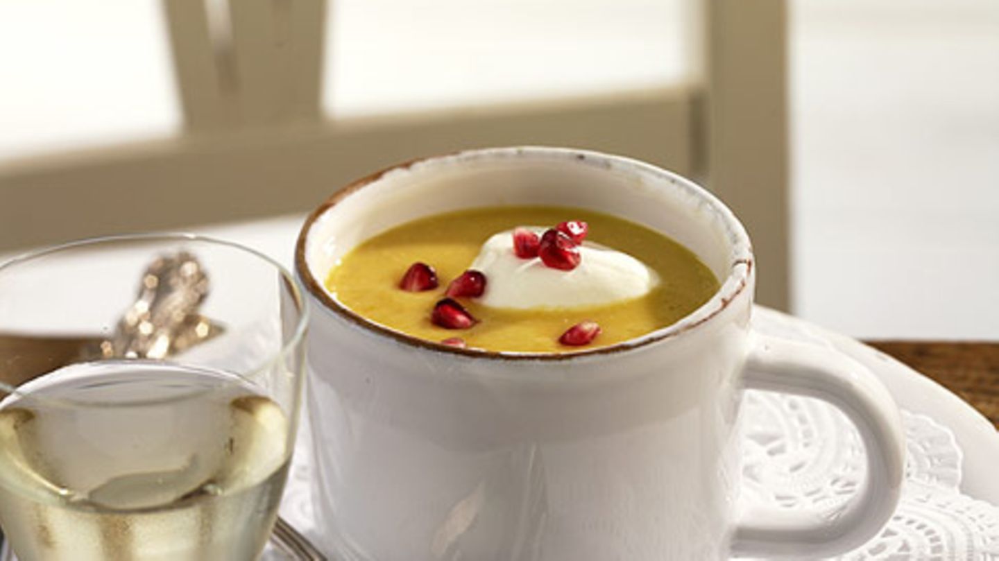 Linsen-Orangen-Suppe Rezept - [ESSEN UND TRINKEN]