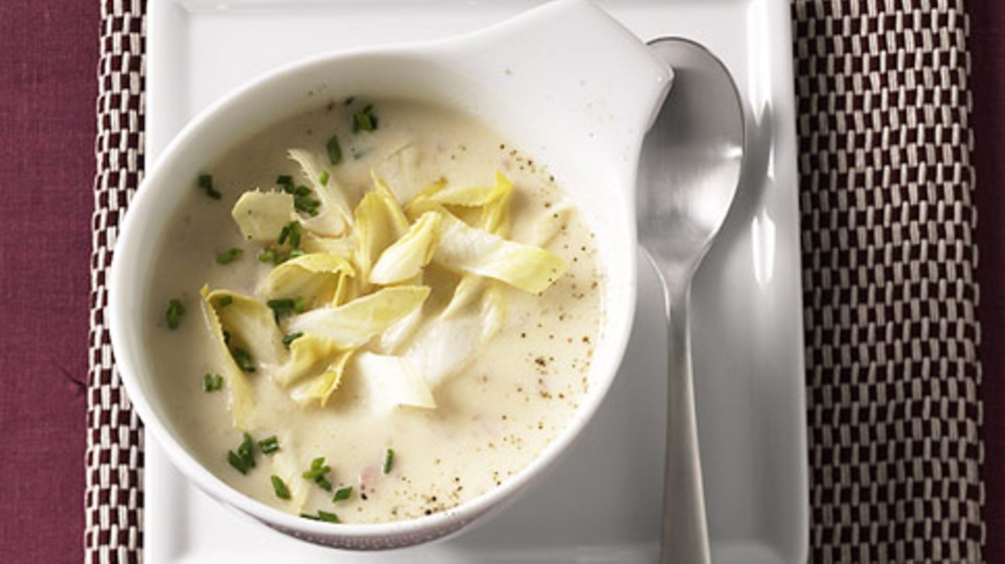 Chicorée-Kartoffelsuppe Rezept