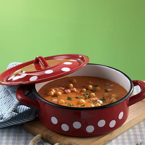 Bunte Tomatensuppe