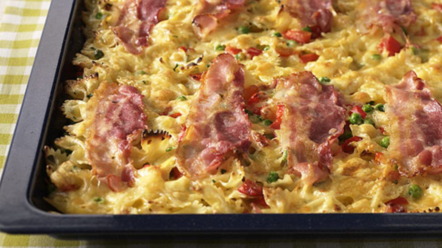 Blitz-Nudelauflauf Rezept