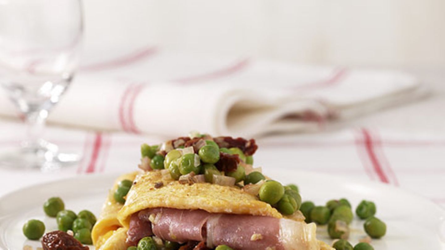 Parma-Omelett Rezept