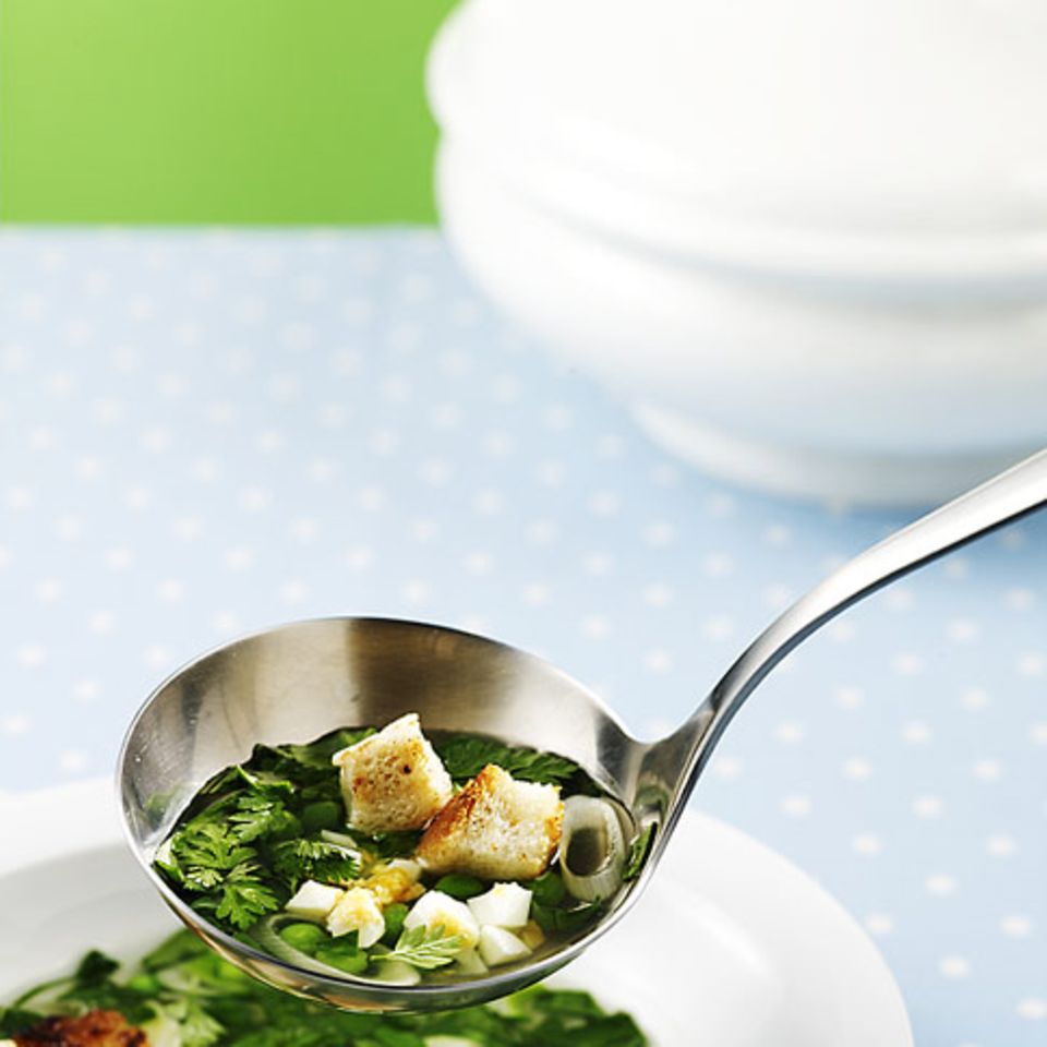 Klare Gemüsesuppe Rezept - [ESSEN UND TRINKEN]