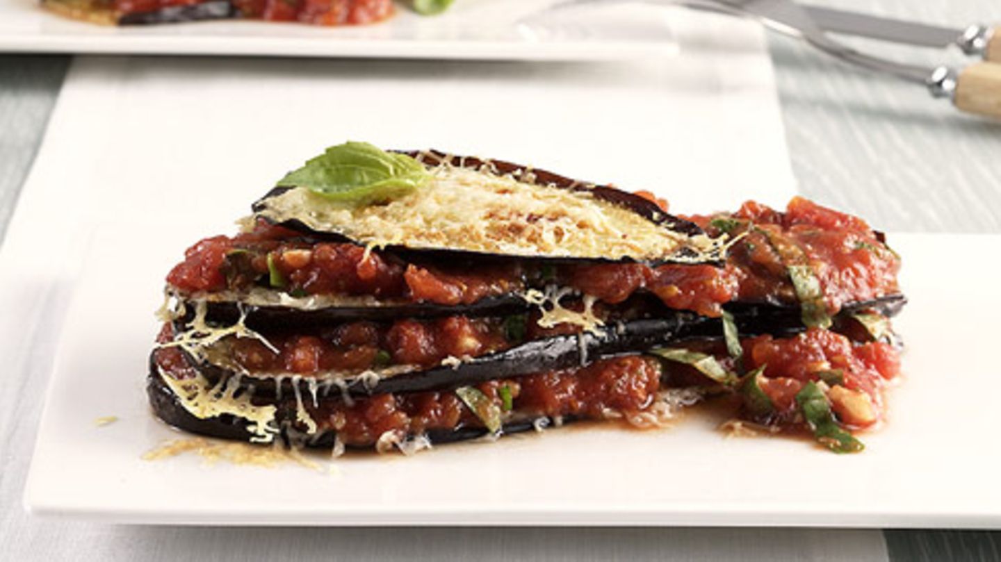 Gebackene Auberginen Rezept