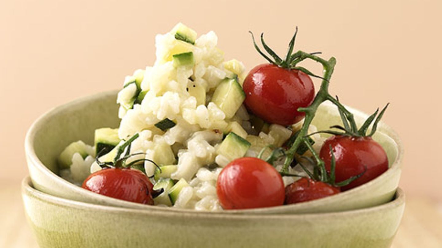 Zucchini-Risotto Rezept