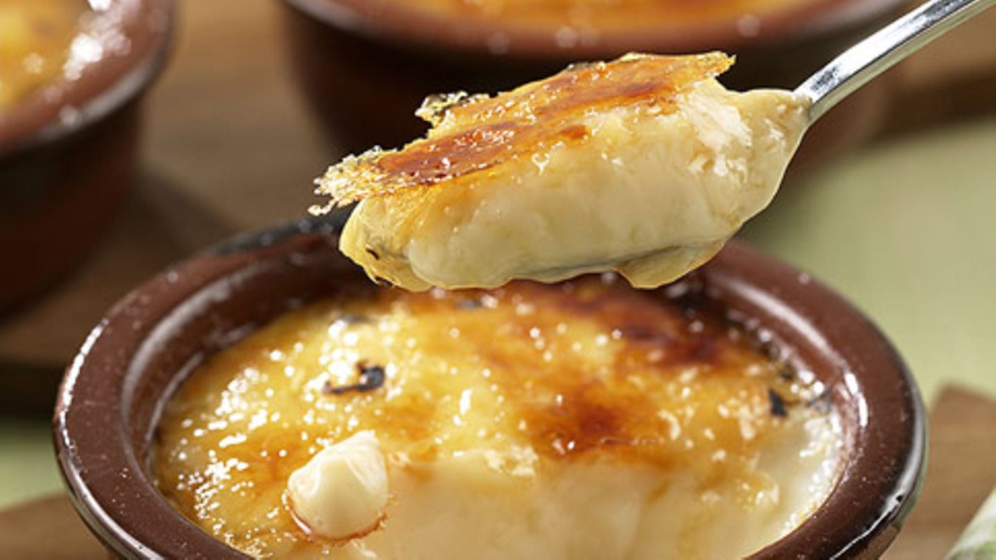 Spanische Crema Catalana Rezept Essen Und Trinken 
