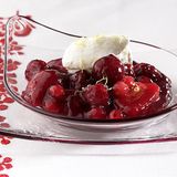 Rote-Beeren-Grütze