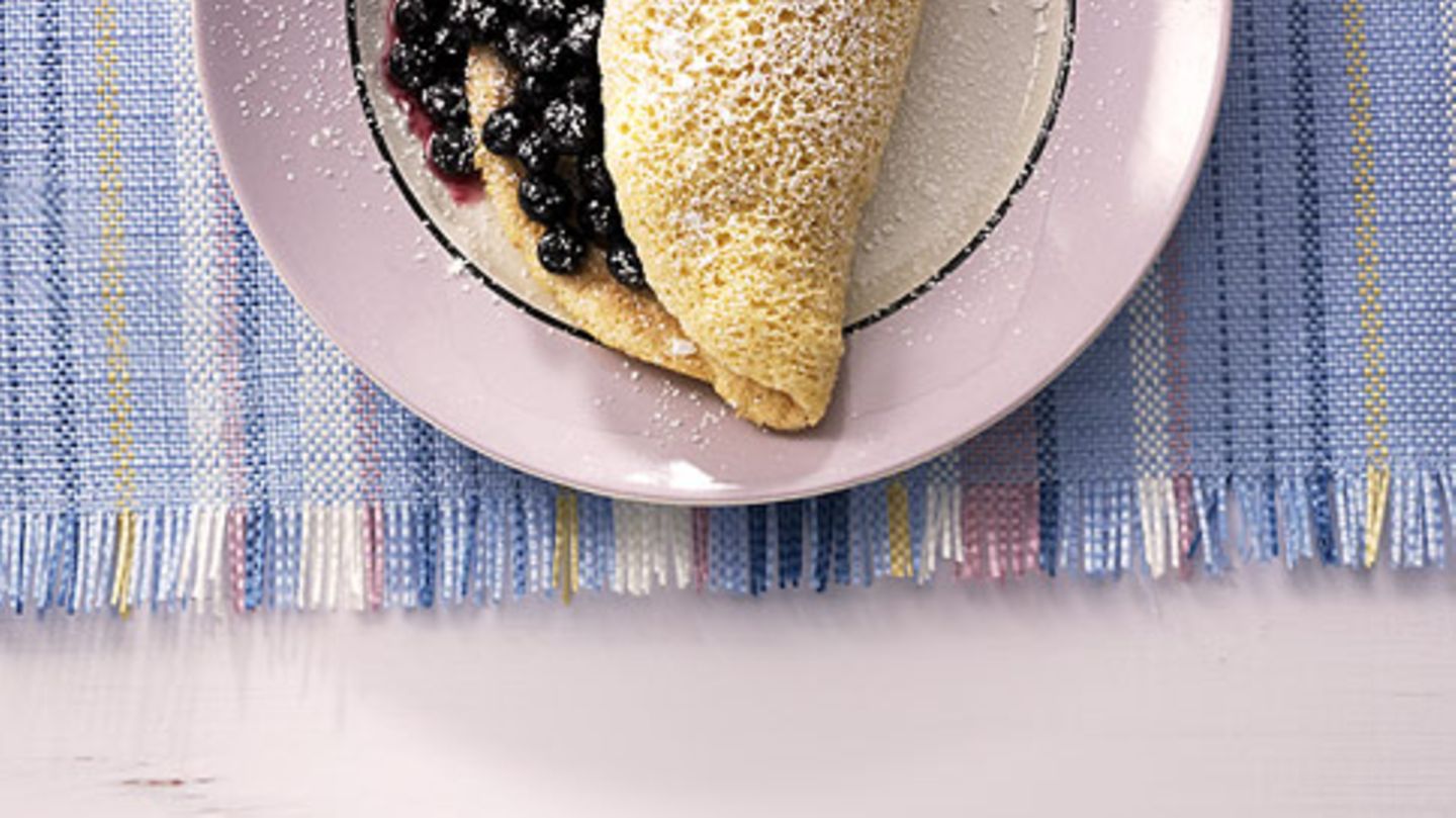 Heidelbeer-Omelett Rezept