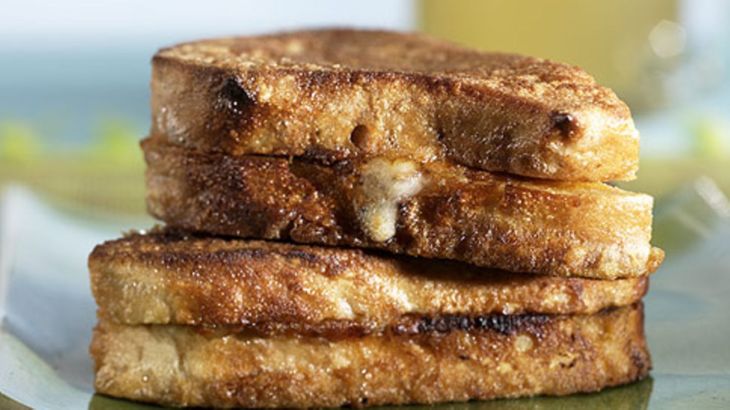 Gebackenes Mozzarella-Sandwich Rezept