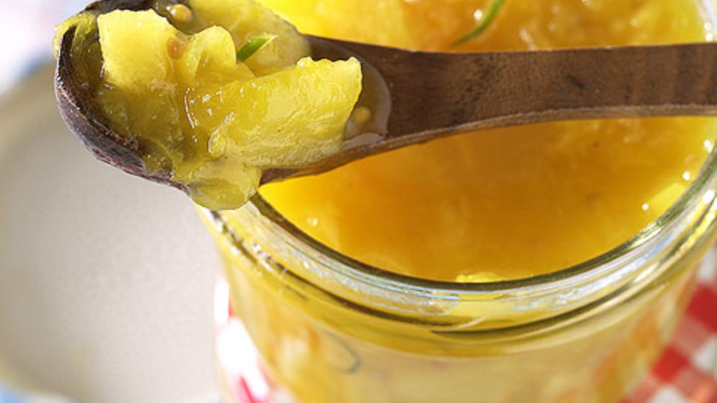 Pfirsich-Chutney Rezept - [ESSEN UND TRINKEN]