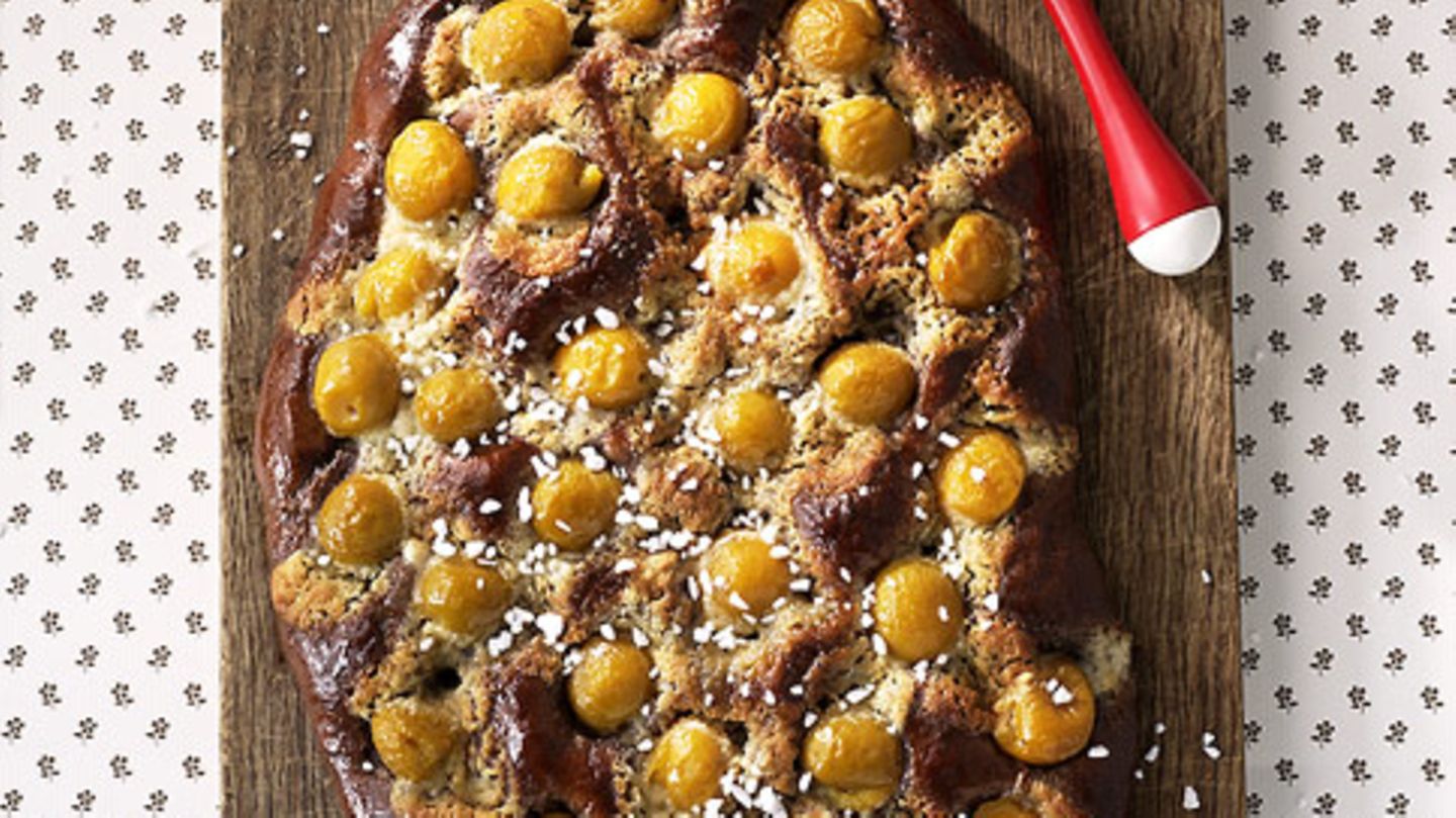 Mirabellen-Pizza Rezept