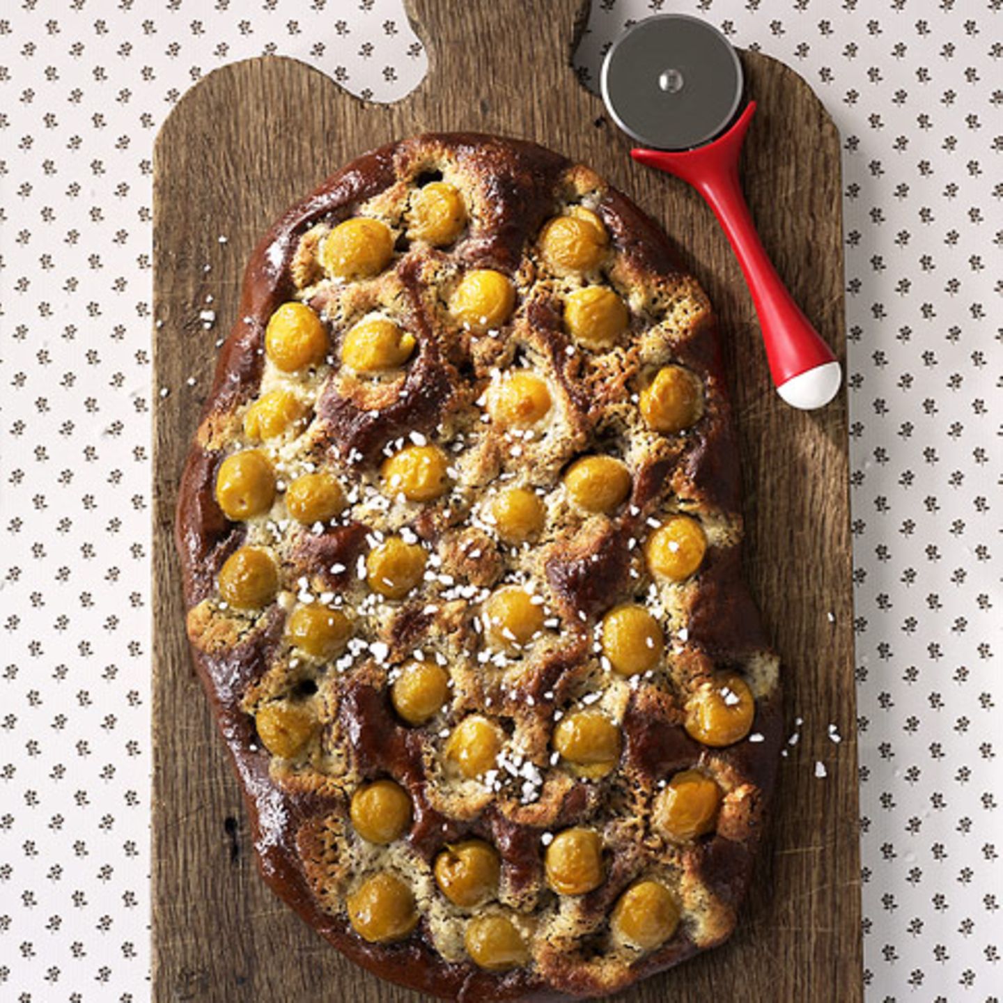 Mirabellen-Pizza