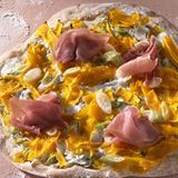 Kürbis-Flammkuchen