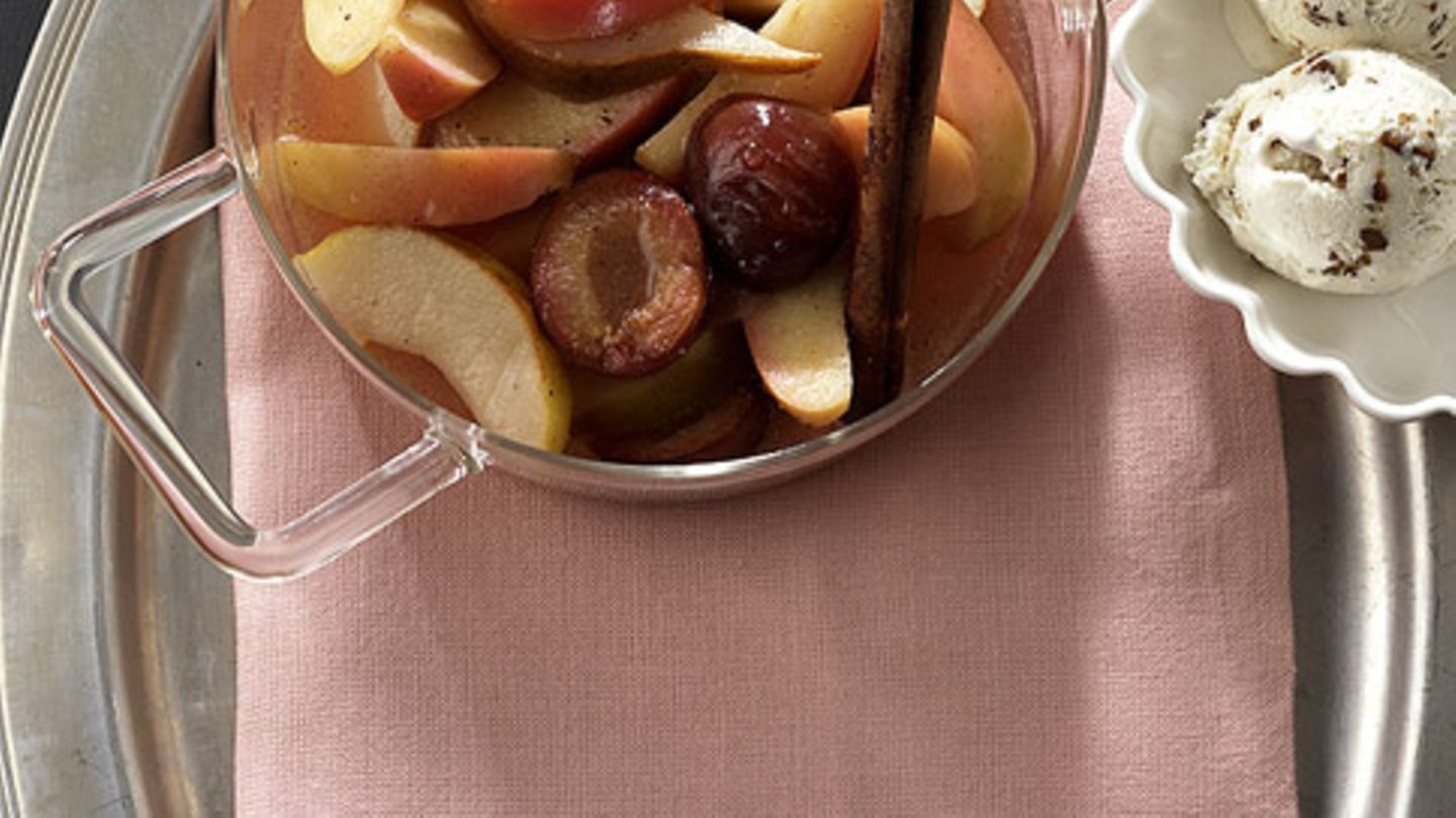 Gebackenes Obst Rezept