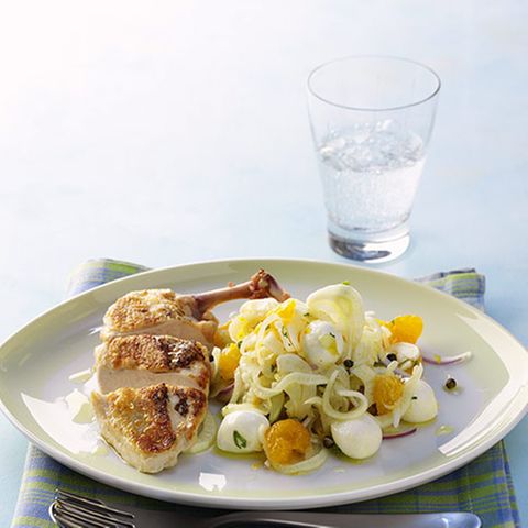 Hähnchen-Frucht-Salat
