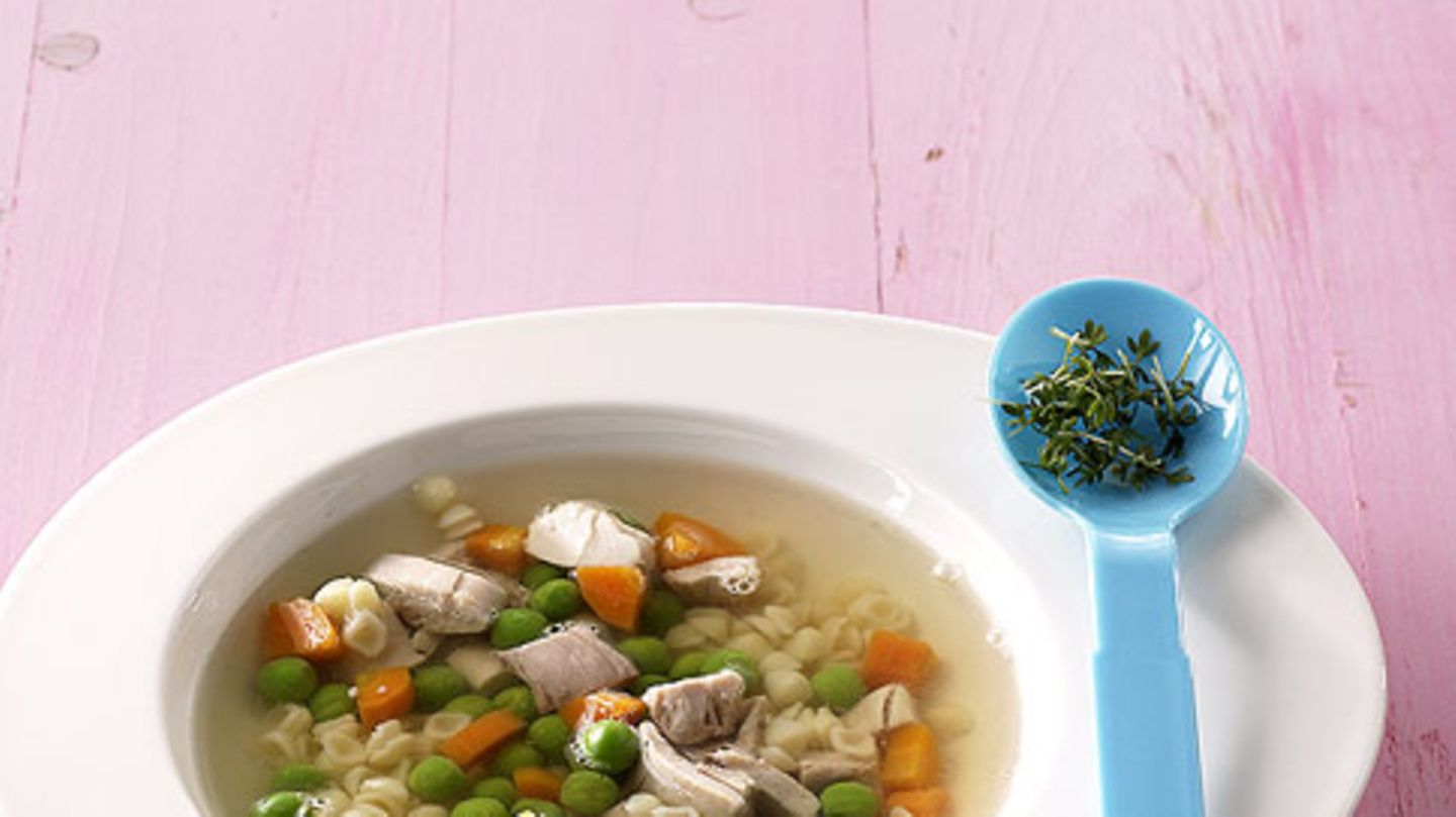 Nudelsuppe für die Kleinen Rezept