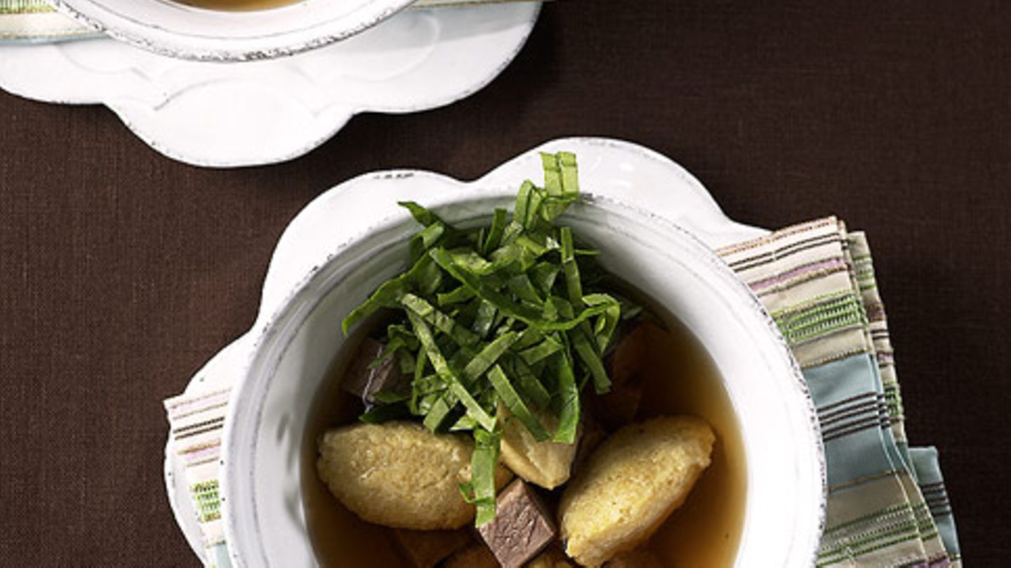 Tafelspitzsuppe Rezept
