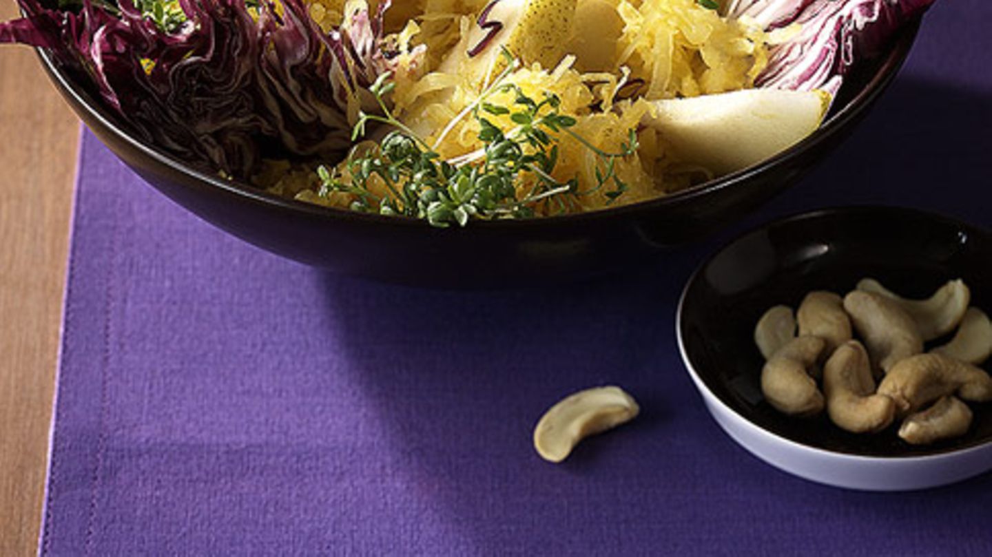 Fruchtiger Sauerkrautsalat Rezept